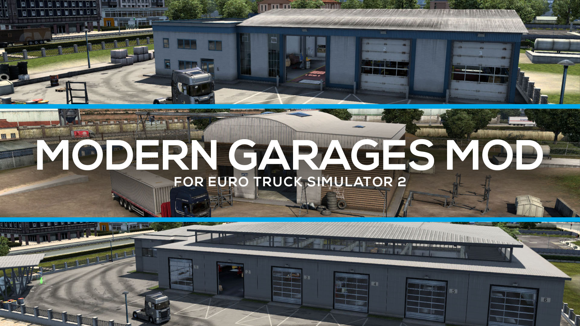 Modern Garages Mod