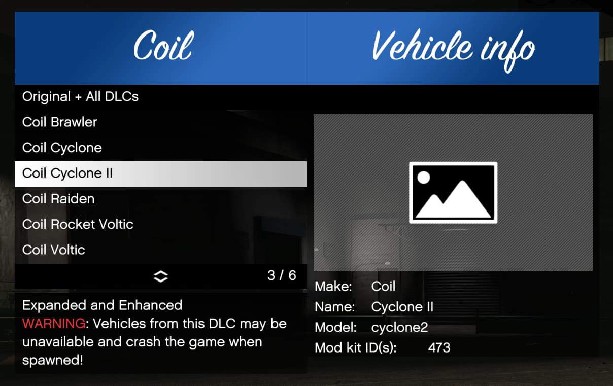Add-On Vehicle Spawner v1.6.0 screenshot 2