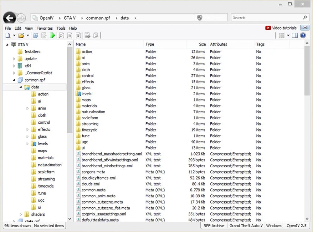 OpenIV - Advanced Modding Tool v4.1 screenshot 2