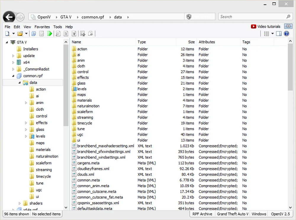 OpenIV - Advanced Modding Tool v4.1 screenshot 2